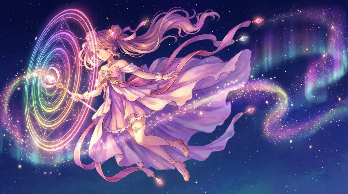 萝莉漫画魔幻动漫-星辰魔法少女